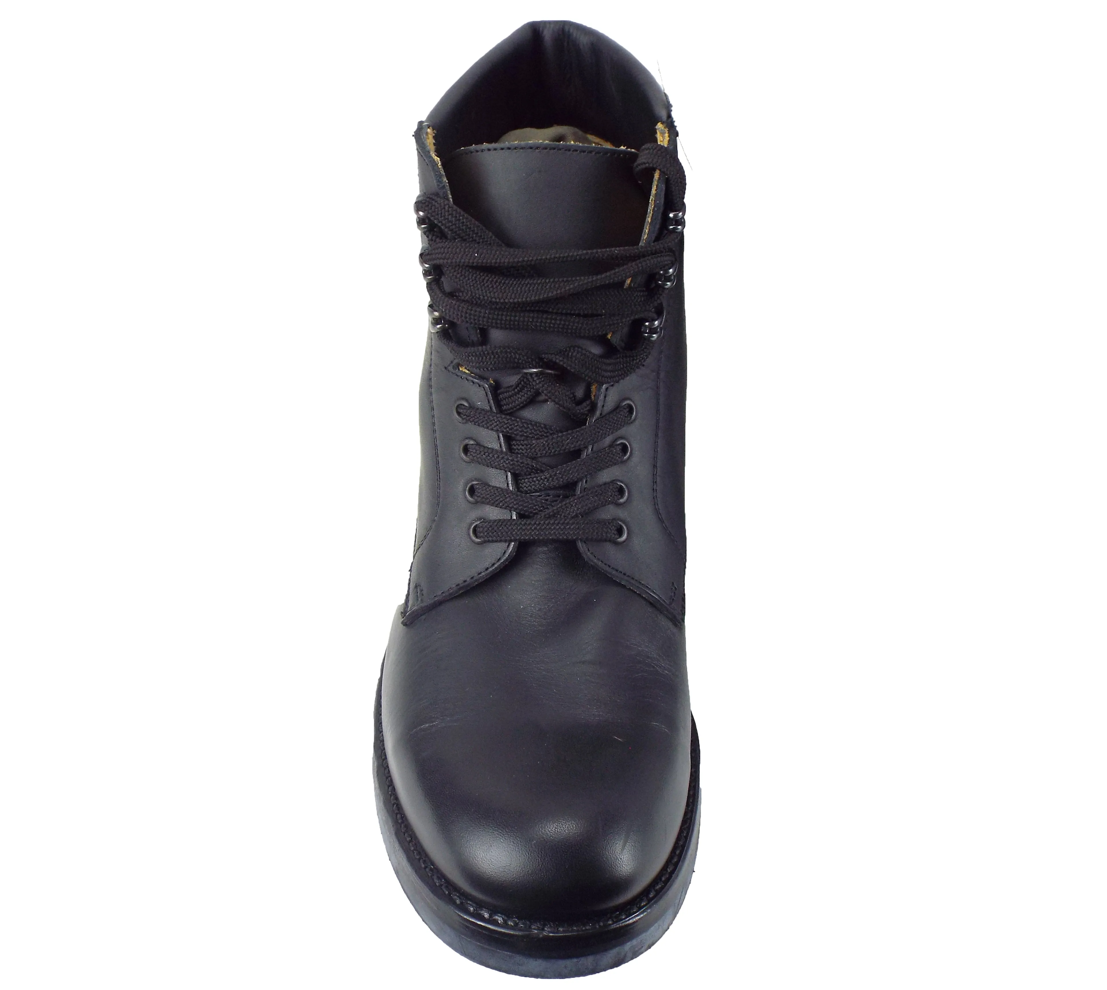 Dutch Army - Black Ankle Boots - Grip-Dot - Super Grade