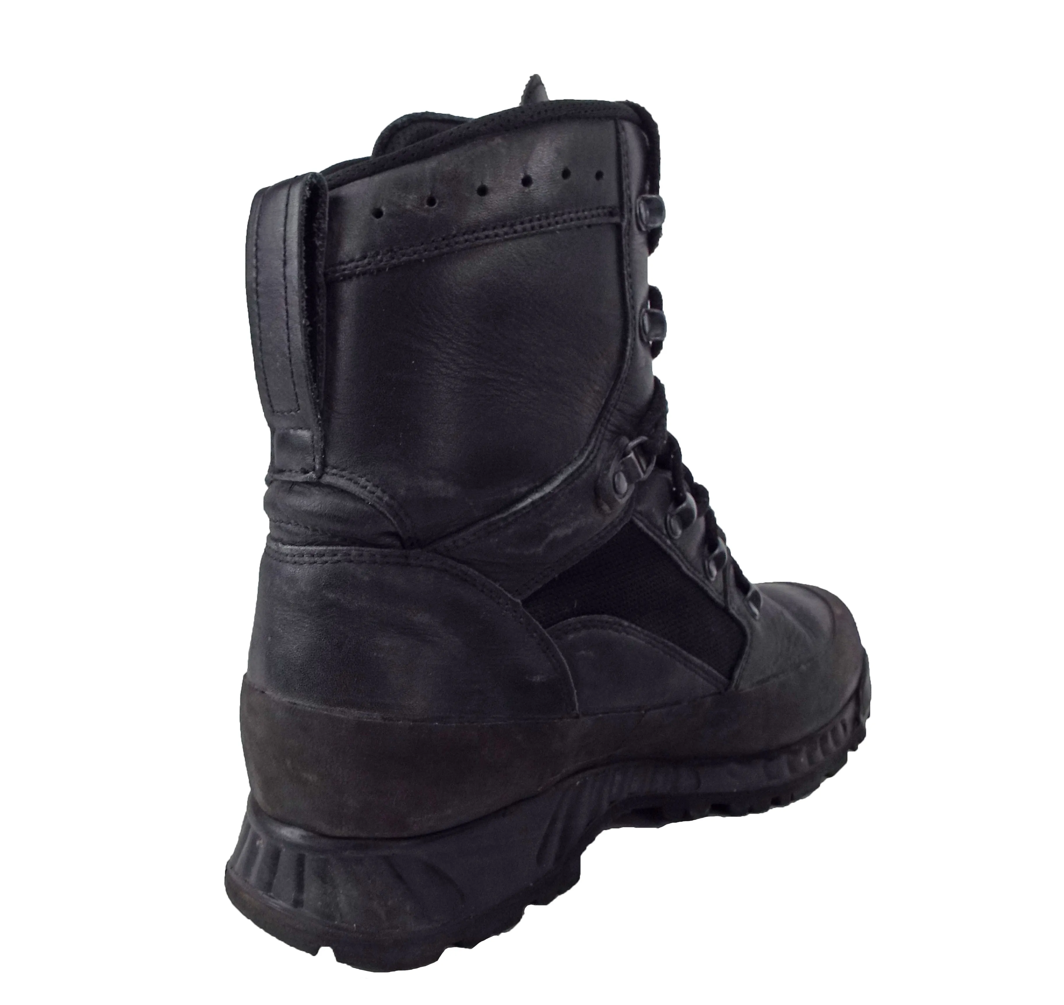 Dutch Army - Black Leather Gore-Tex Lined Combat Boots - Haix - Grade 1