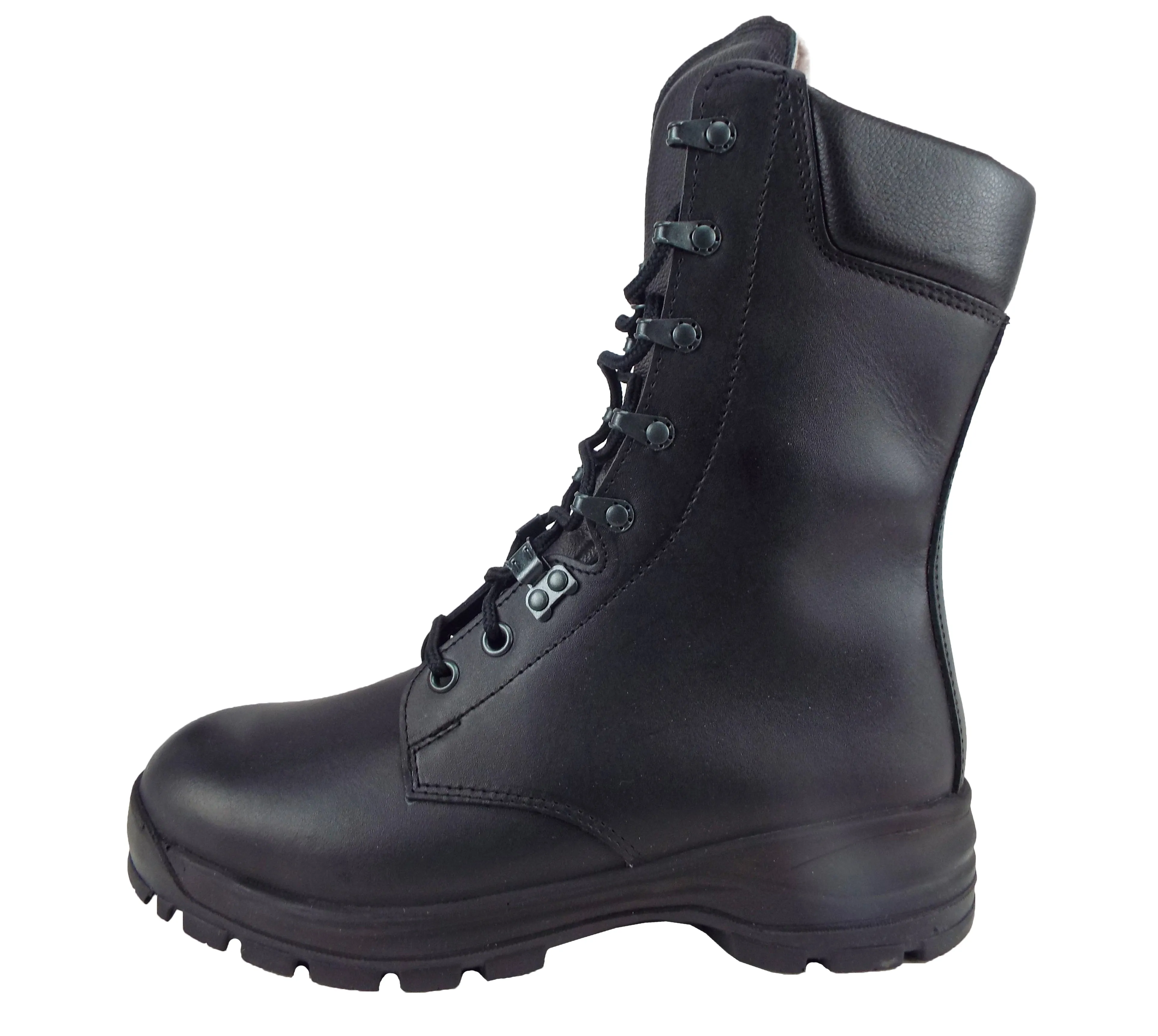 Dutch Army - Fur-Lined Combat Boots - Unissued