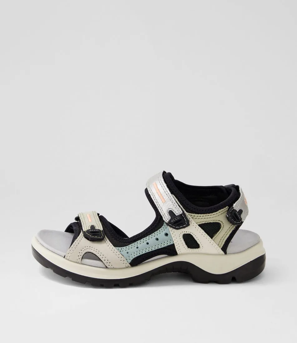 ECCO Offroad Multicolor Sage Leather Nubuck Sandals