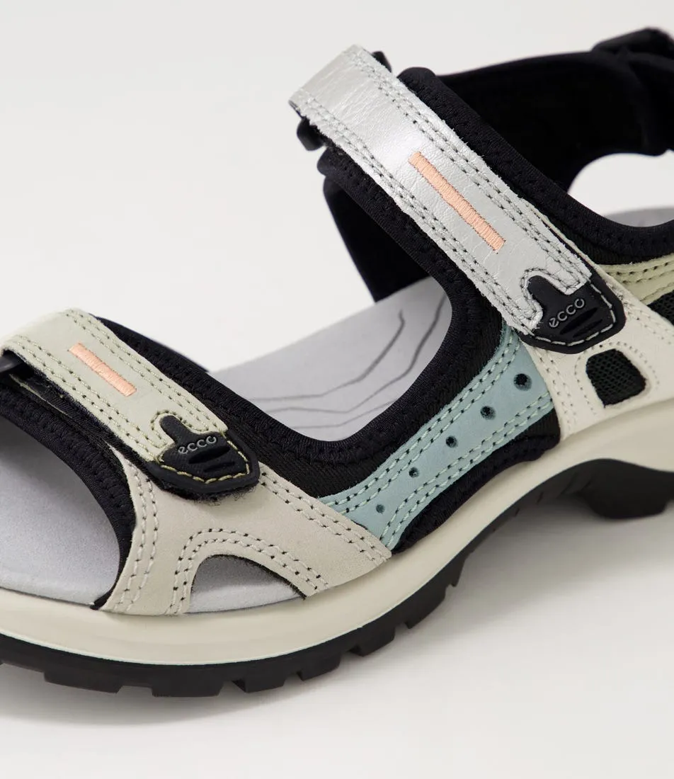 ECCO Offroad Multicolor Sage Leather Nubuck Sandals