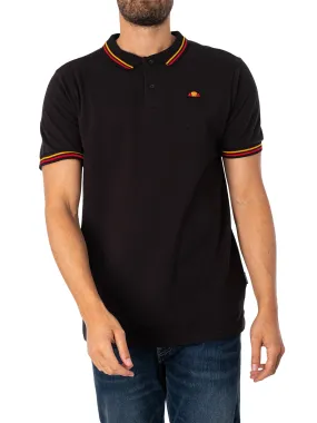 Ellesse Rooks Polo Shirt - Black