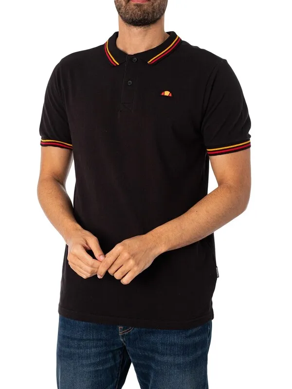 Ellesse Rooks Polo Shirt - Black