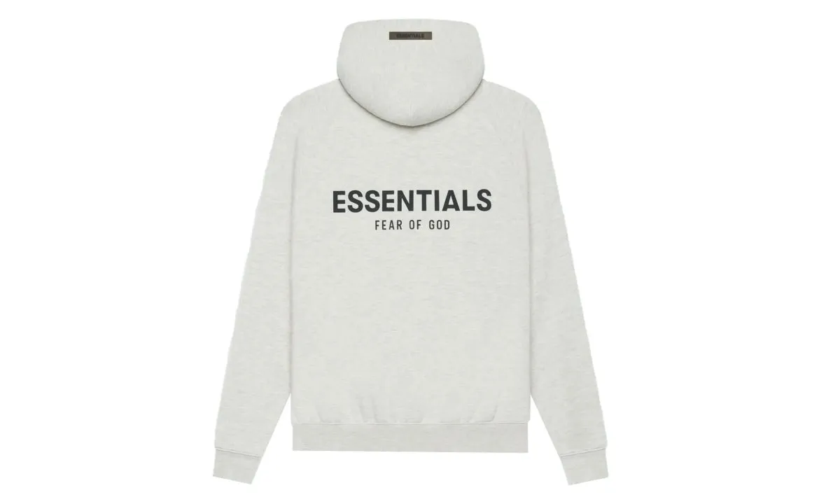 Fear of God Essentials Pullover Hoodie Light Heather Oatmeal