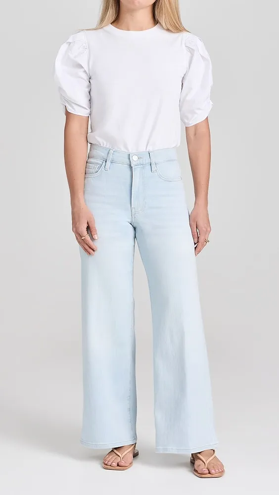 FRAME   Petite Le Pixie Slim Palazzo Jeans 