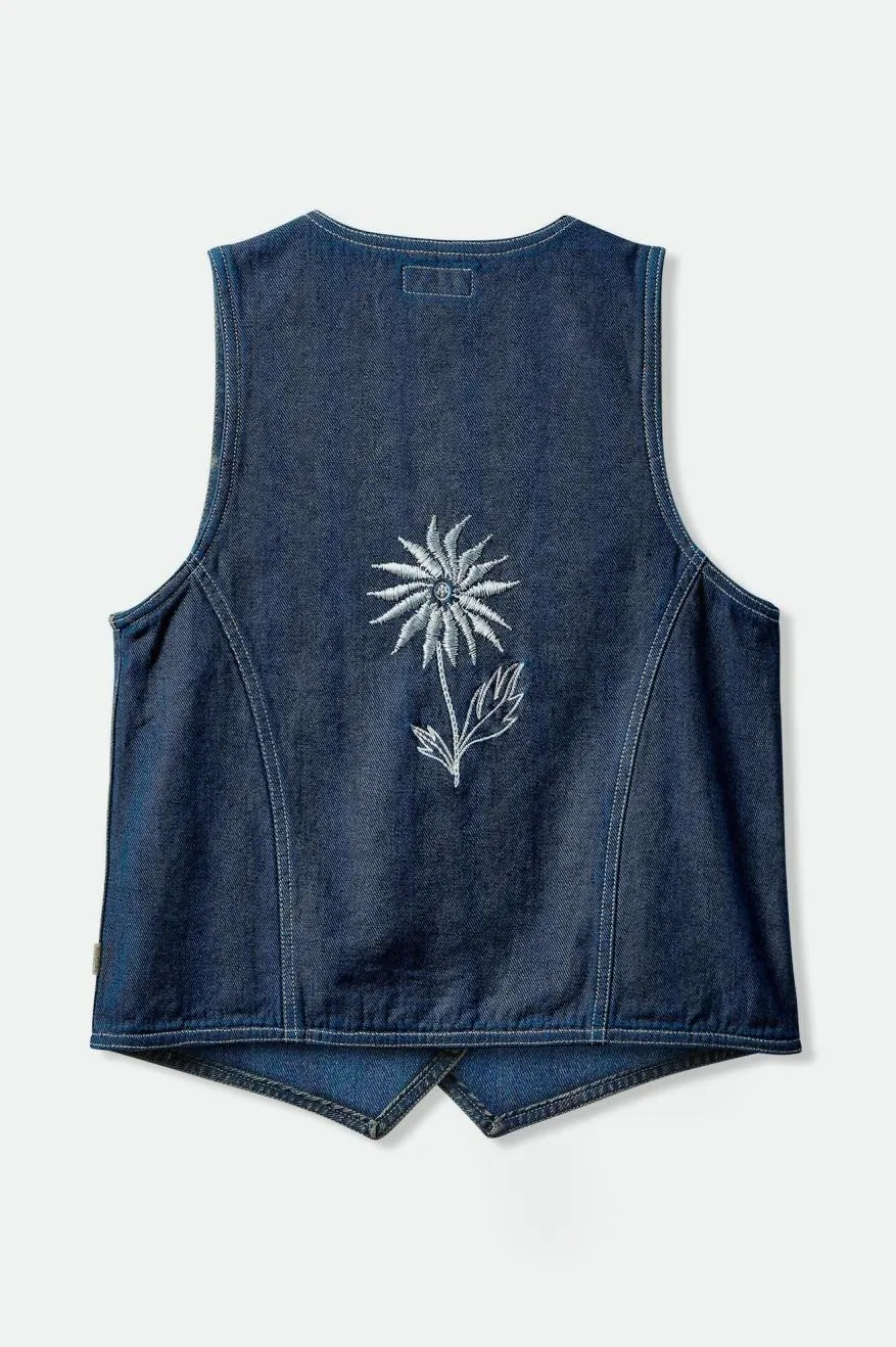 Frisco Vest - Two Tone Indigo