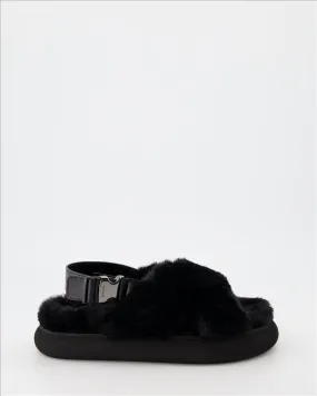 Fur Sandals