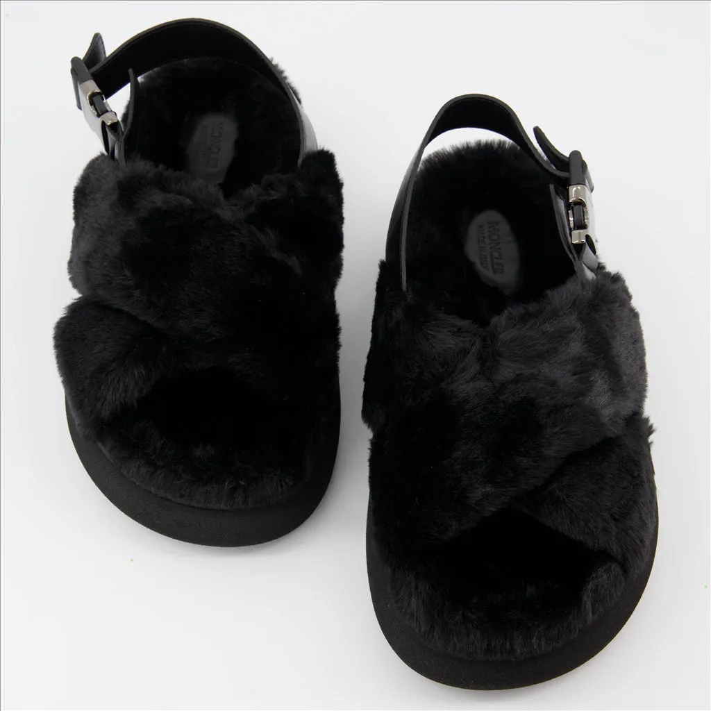 Fur Sandals