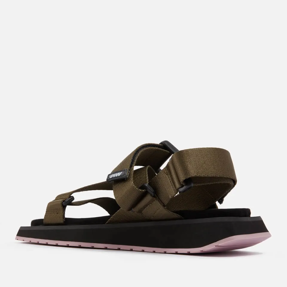 Ganni Performance Webbing Sandals - UK 3 | Coggles