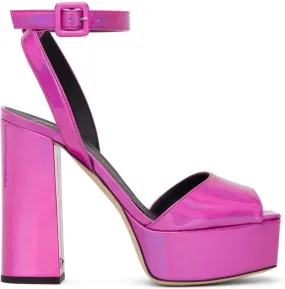 Giuseppe Zanotti Pink Blasvegas 120mm Heeled Sandals