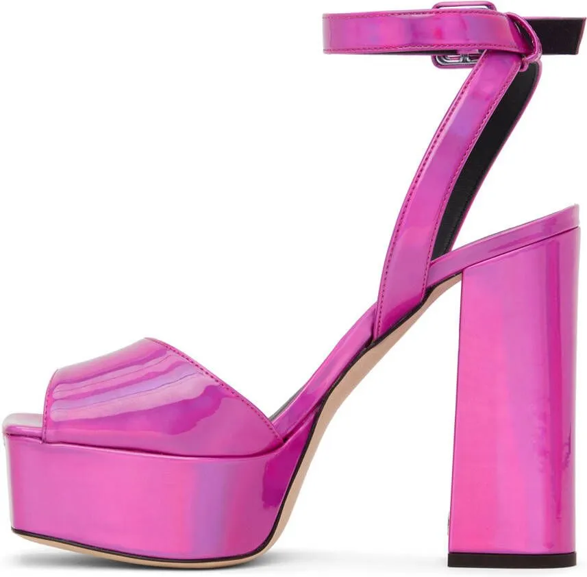 Giuseppe Zanotti Pink Blasvegas 120mm Heeled Sandals