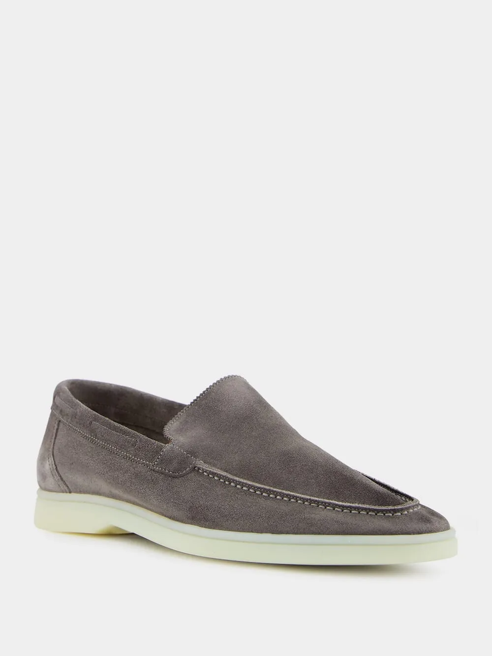 Grey Yacht Loafers