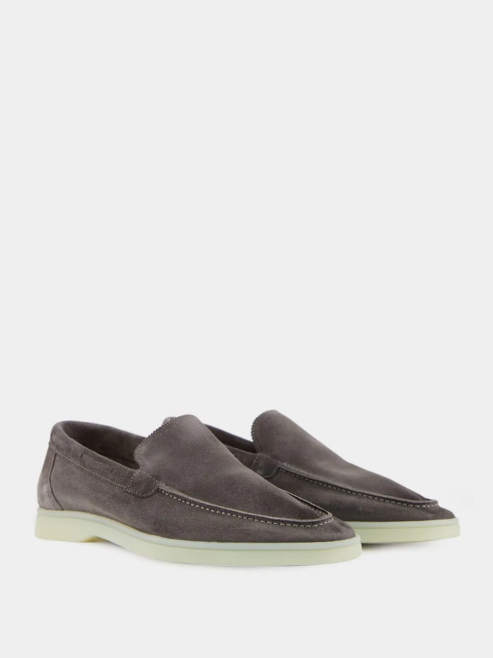 Grey Yacht Loafers