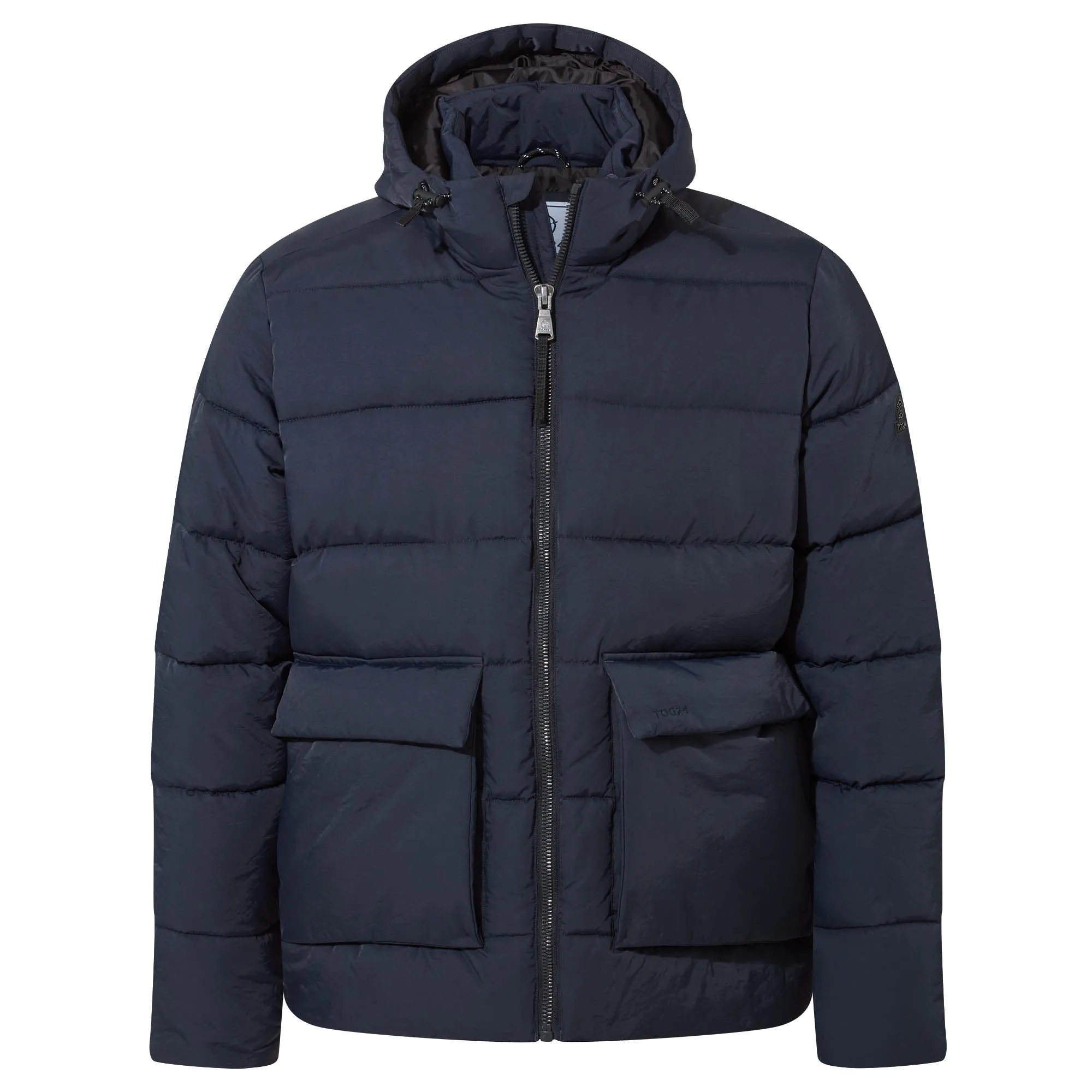 Hamilton Mens Padded Parka - Dark Indigo