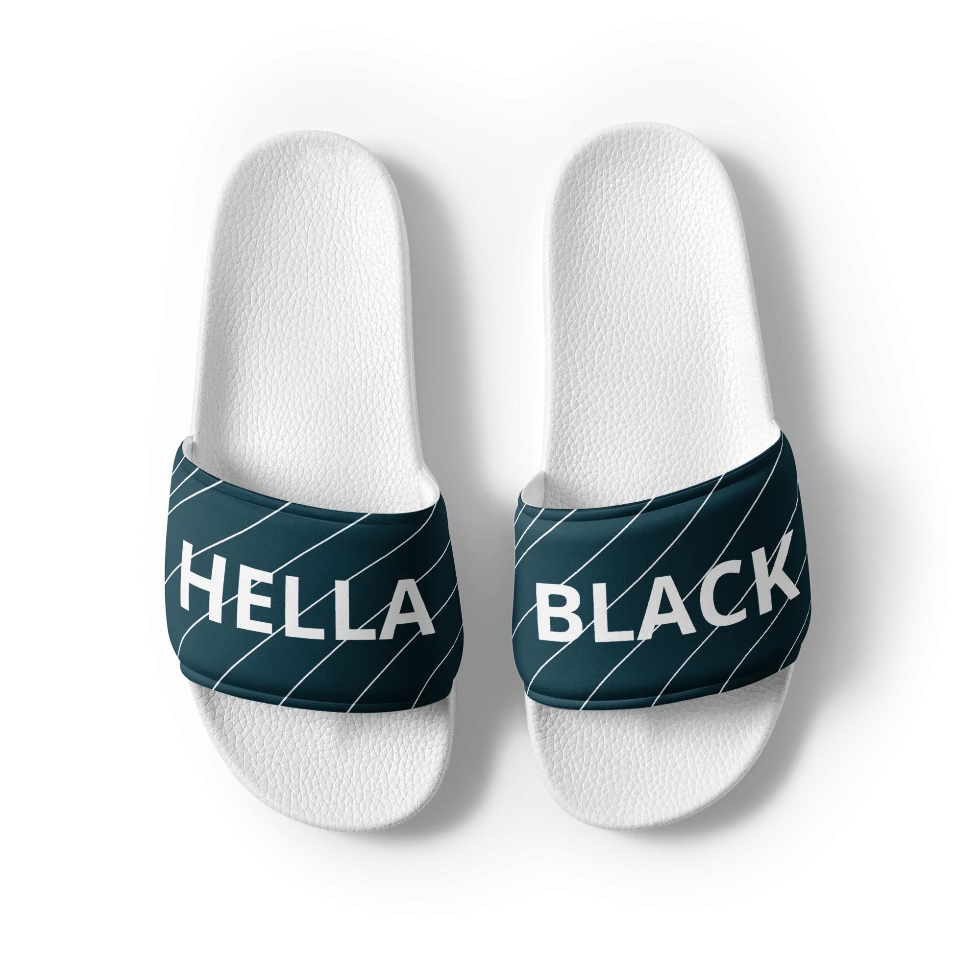 Hella Black Men's Slide Sandals