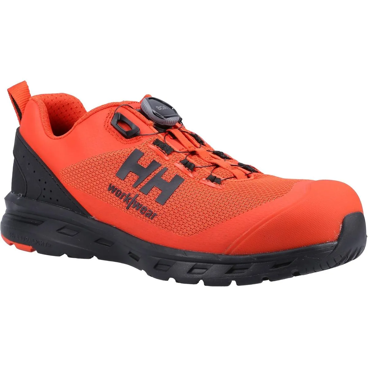 Helly Hansen Chelsea Evolution Aluminium-Toe Safety Shoes Dark Orange