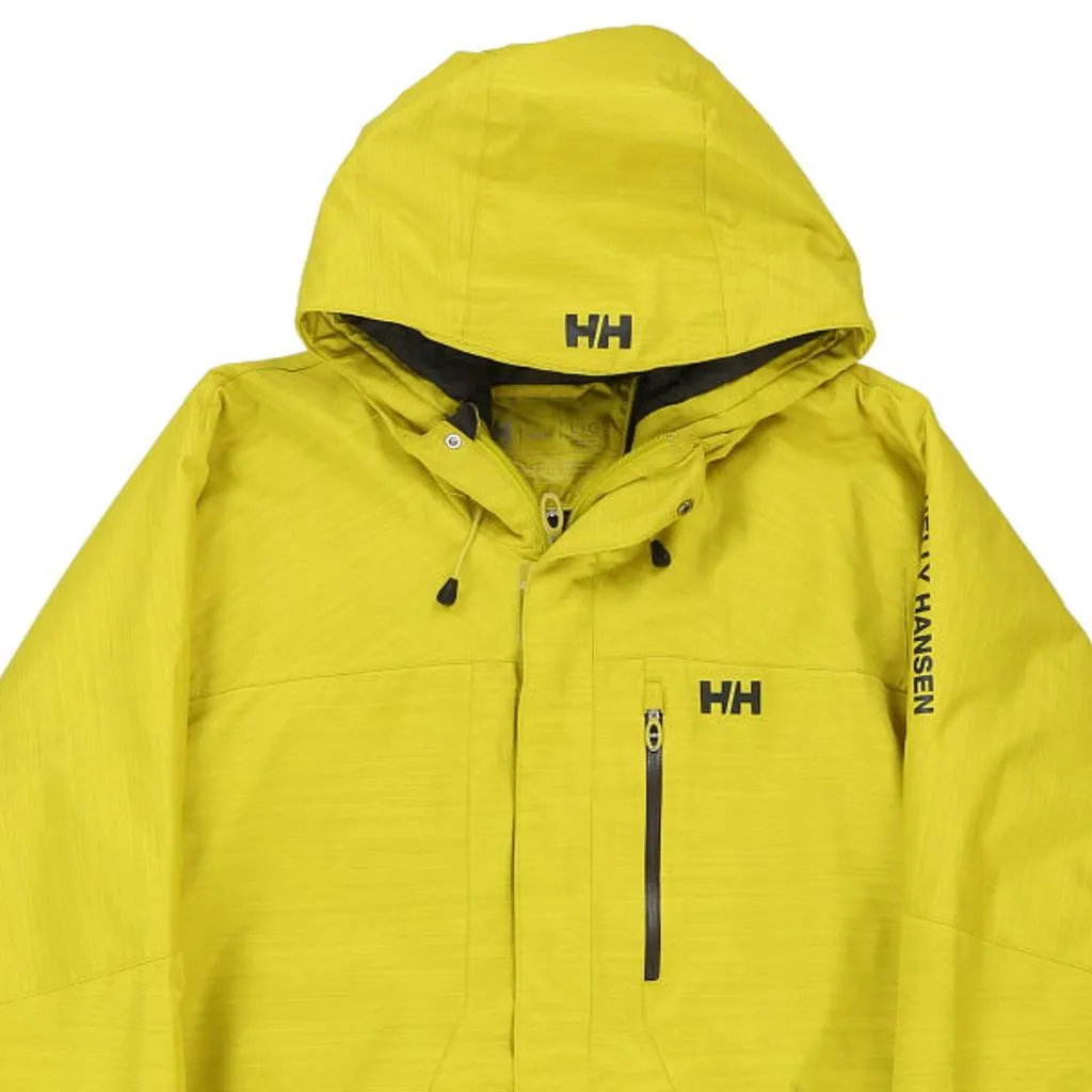 Helly Hansen Jacket - Large Yellow Nylon Blend