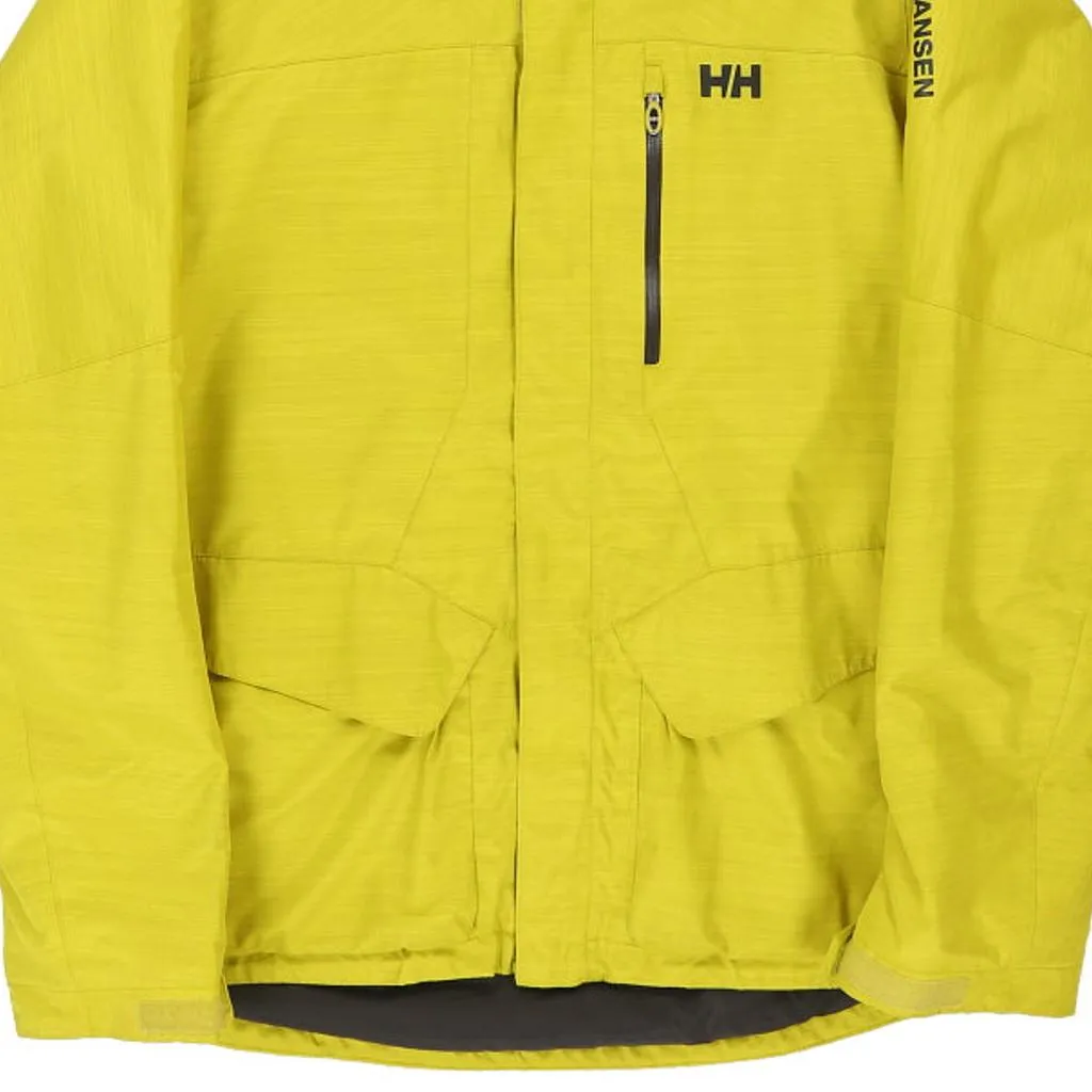 Helly Hansen Jacket - Large Yellow Nylon Blend