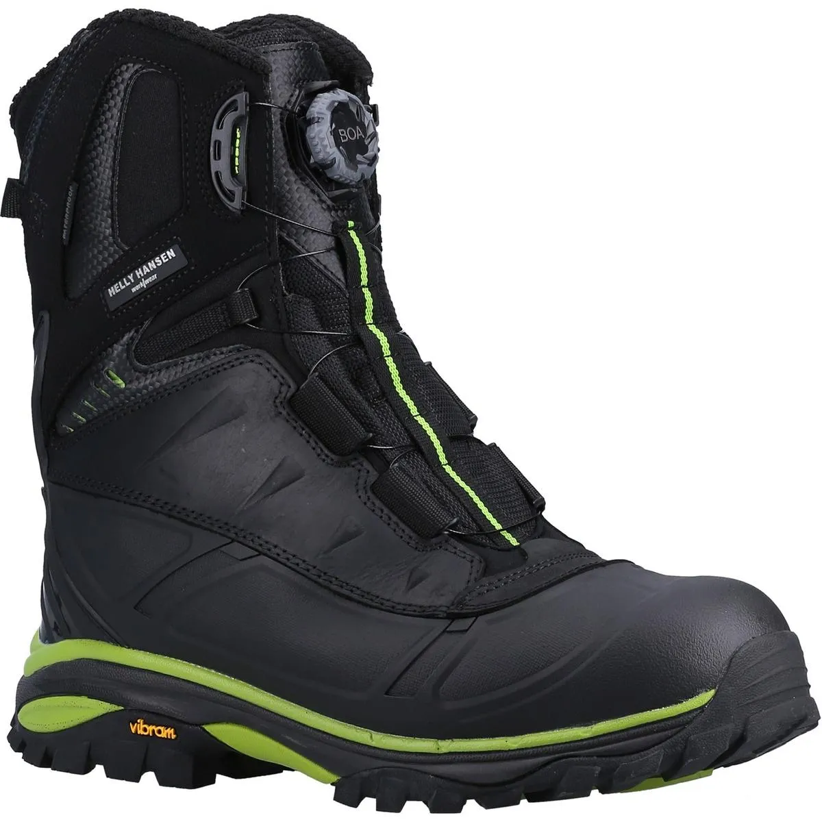 Helly Hansen Magni Boa Safety Winterboot Black/Dark Lime