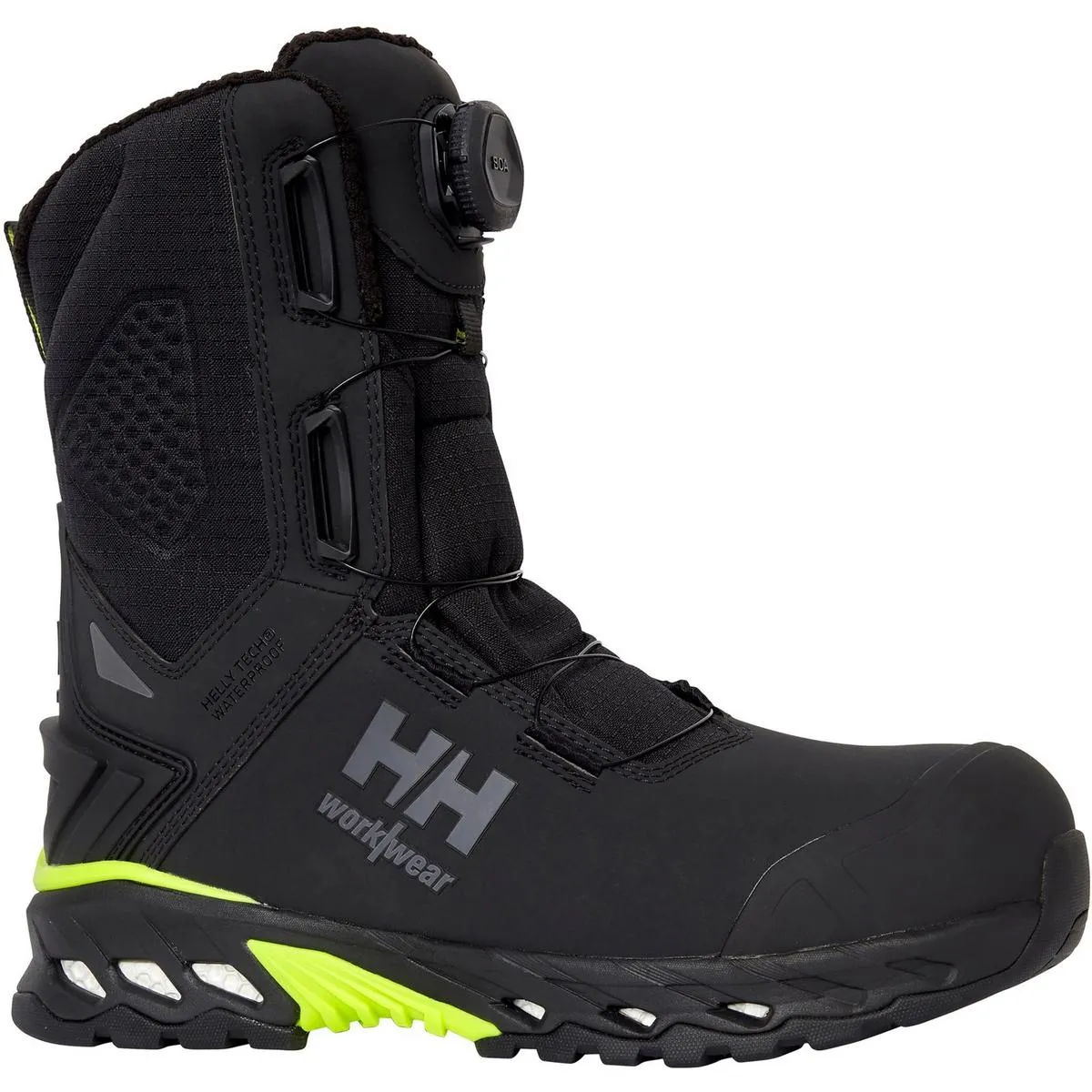 Helly Hansen Magni Evo Winter Tall Boa Black/Dark Lime