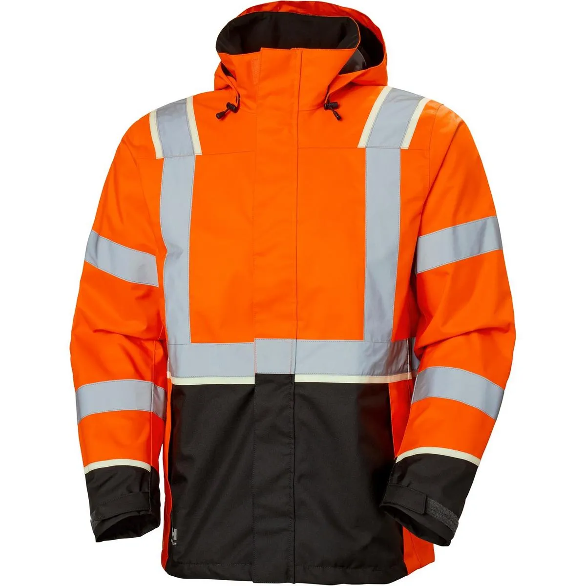 Helly Hansen UC-ME Shell Jacket Hi Vis Orange/Ebony