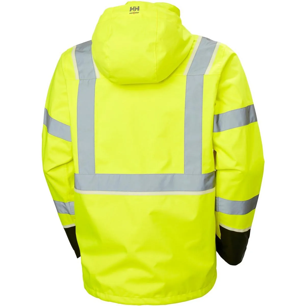 Helly Hansen UC-ME Shell Jacket Hi Vis Yellow/Ebony