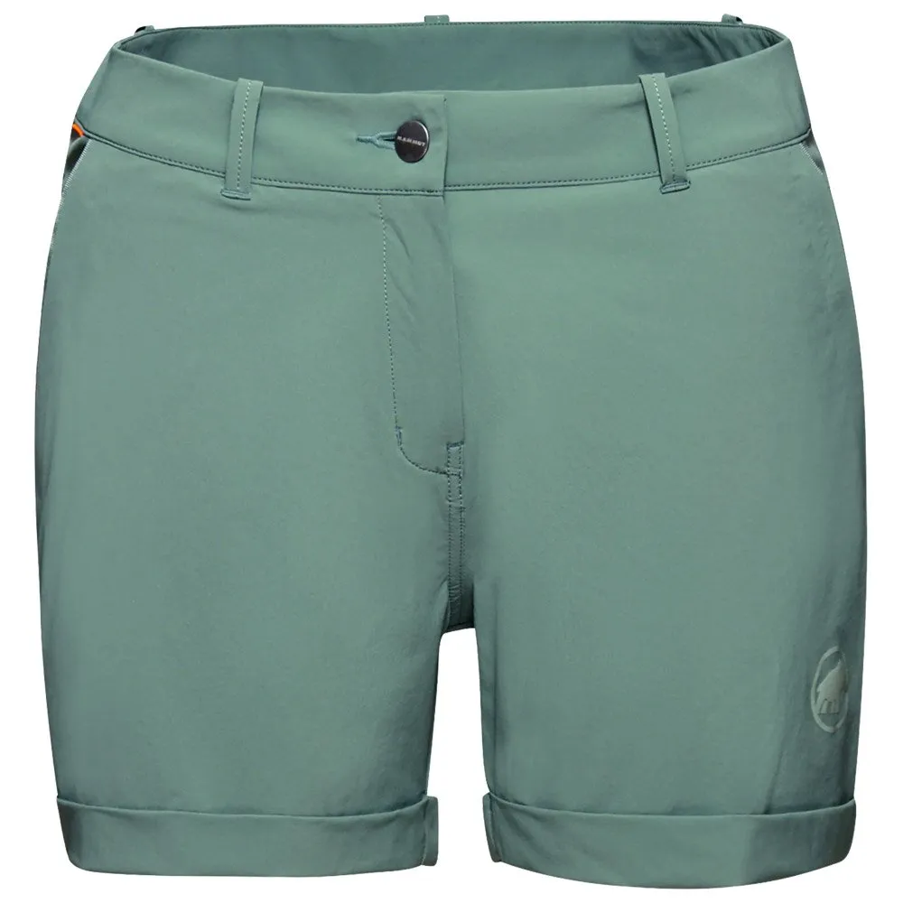 Hiking shorts Mammut ---Runbold Roll Cuff Shorts W Dark Jade