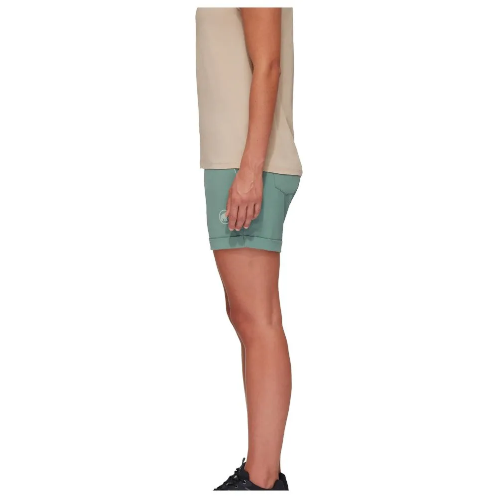 Hiking shorts Mammut ---Runbold Roll Cuff Shorts W Dark Jade