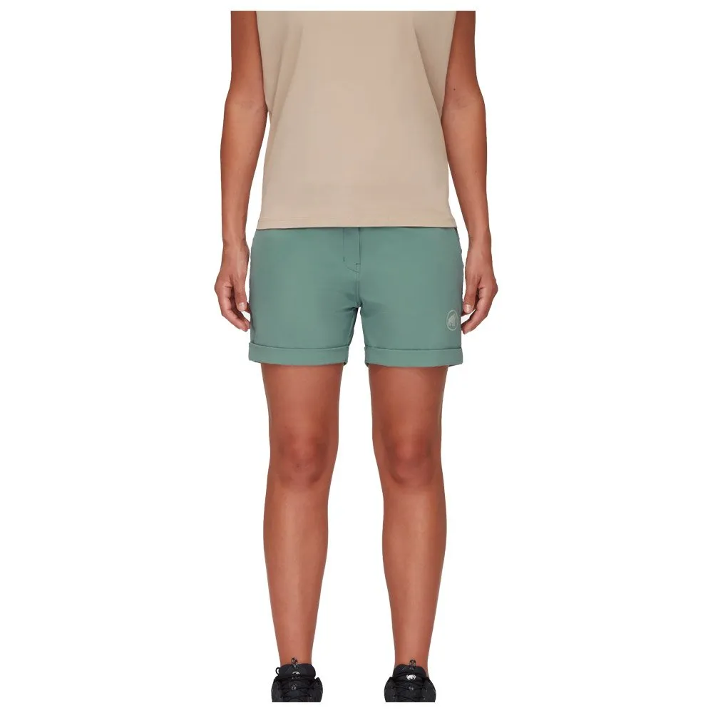 Hiking shorts Mammut ---Runbold Roll Cuff Shorts W Dark Jade