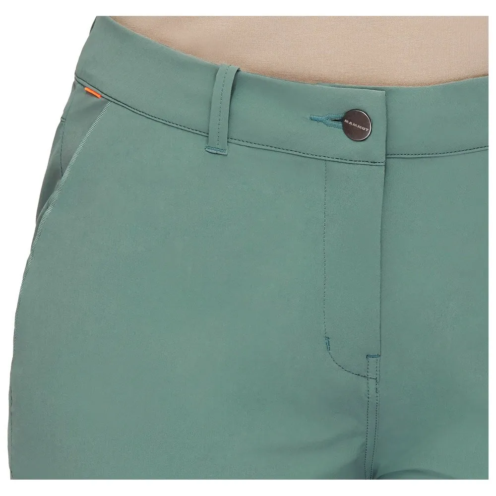 Hiking shorts Mammut ---Runbold Roll Cuff Shorts W Dark Jade