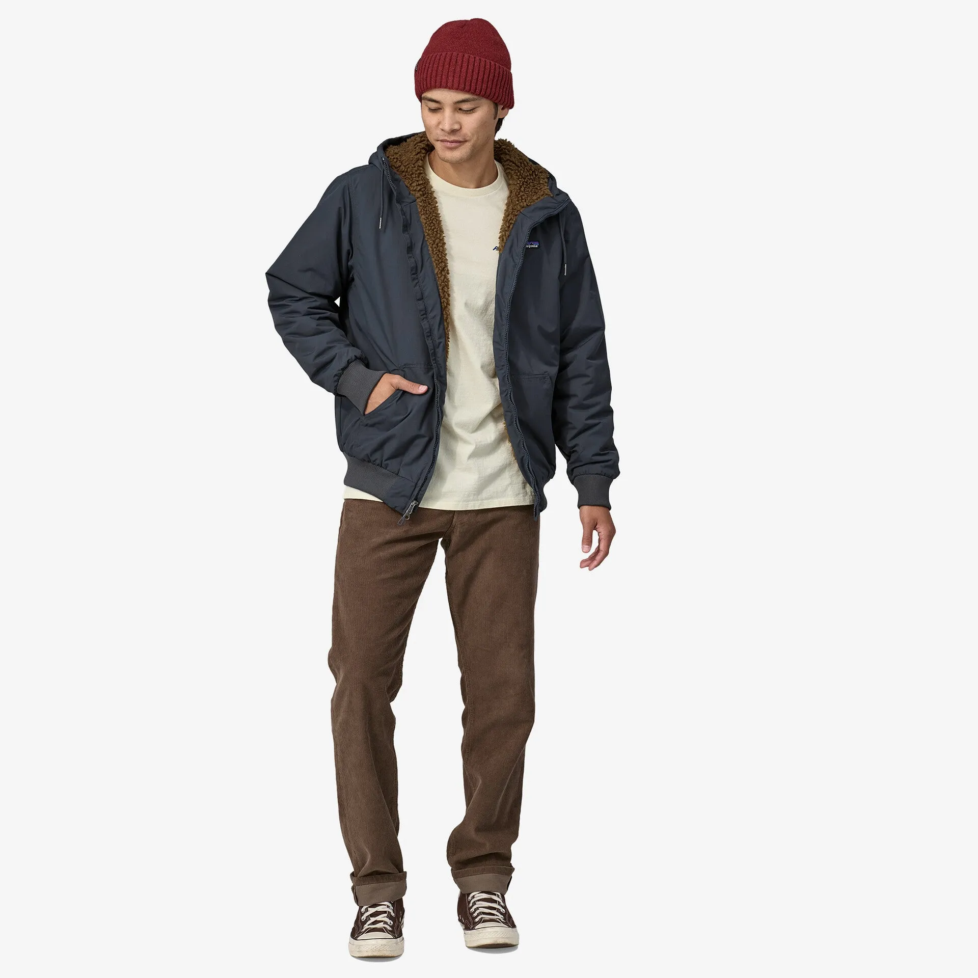 Incredible Sale! Patagonia Men's Lined Isthmus Hoody - Fleece Lined Hooded Jacket from Patagonia