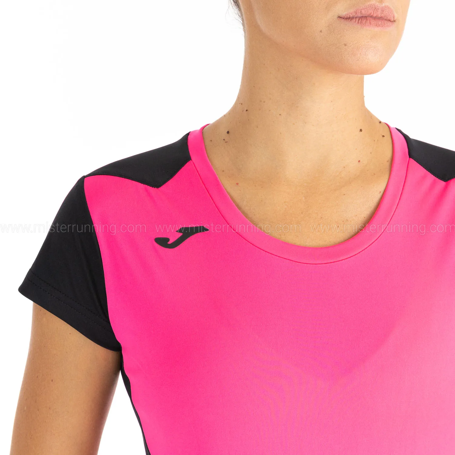 Joma Record II Maglietta  Fluor Pink/Black