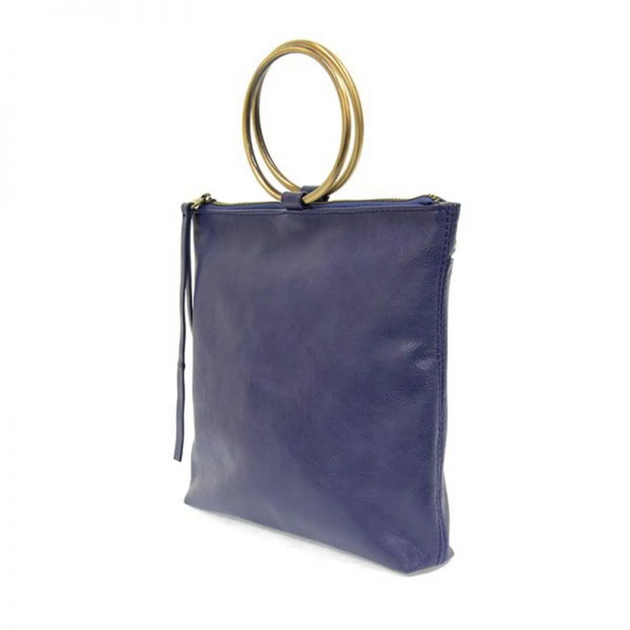 Joy Susan Amelia Ring Tote Bag - Blueberry 