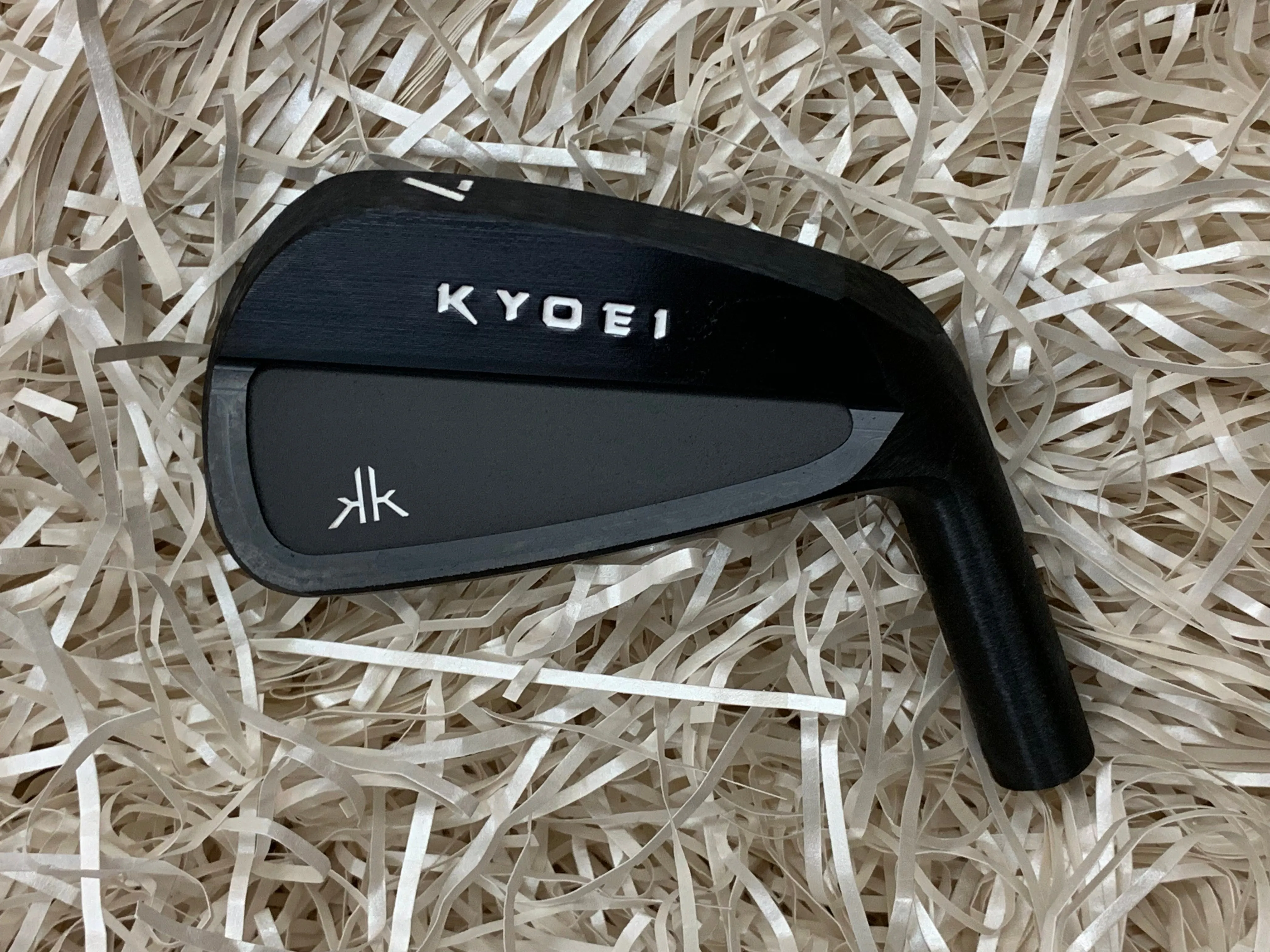 KYOEI Golf Irons KK Black CB in Kurozume