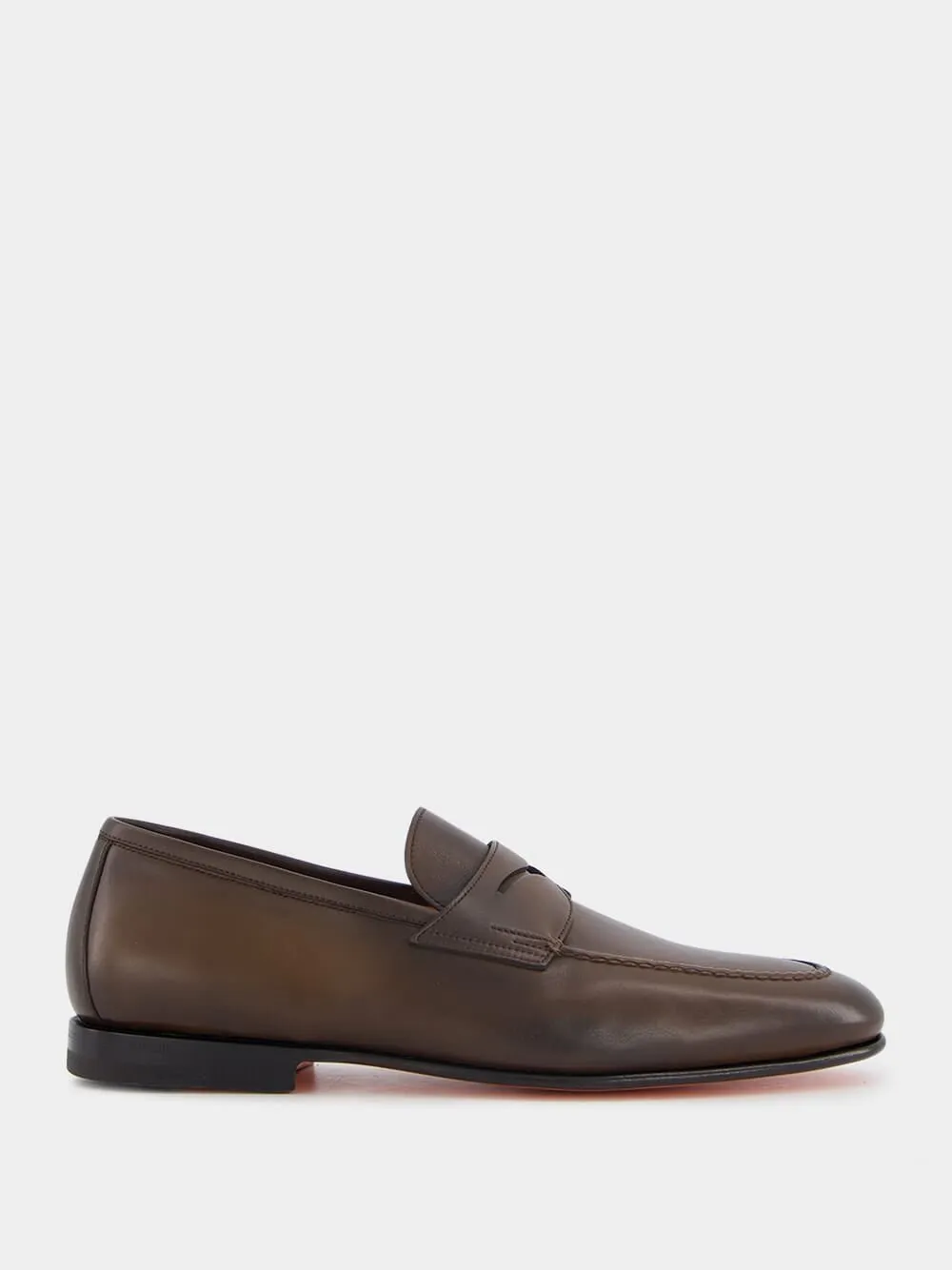 Leather loafers