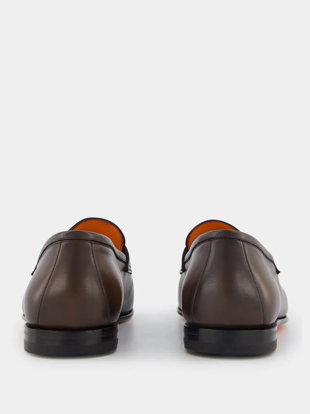 Leather loafers