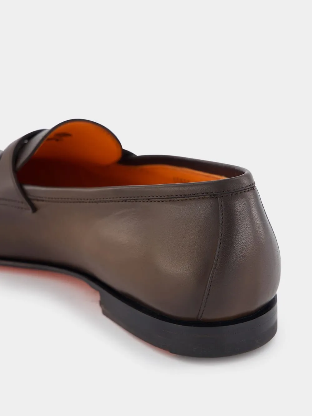 Leather loafers