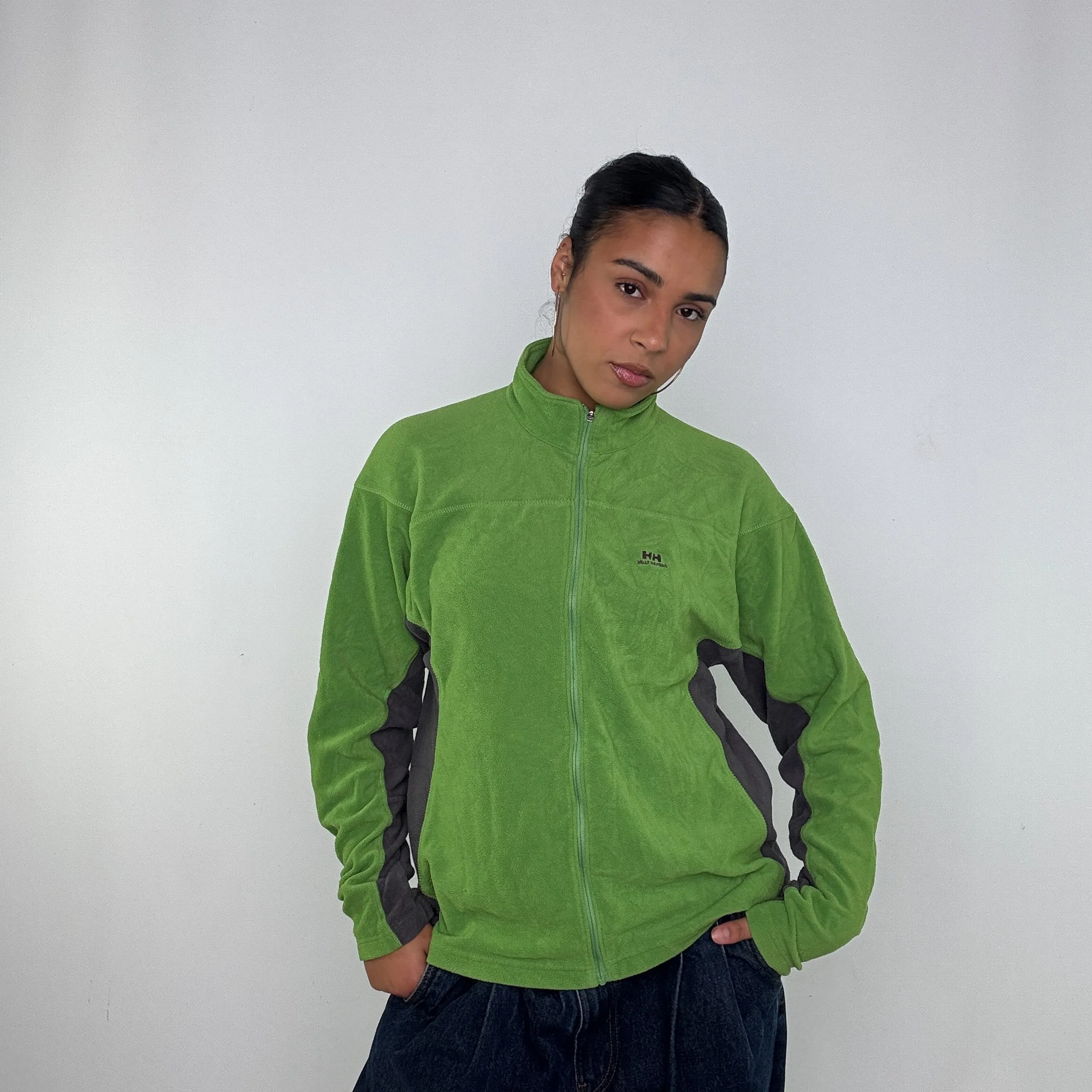 Light Green y2ks Helly Hansen Fleece (L)