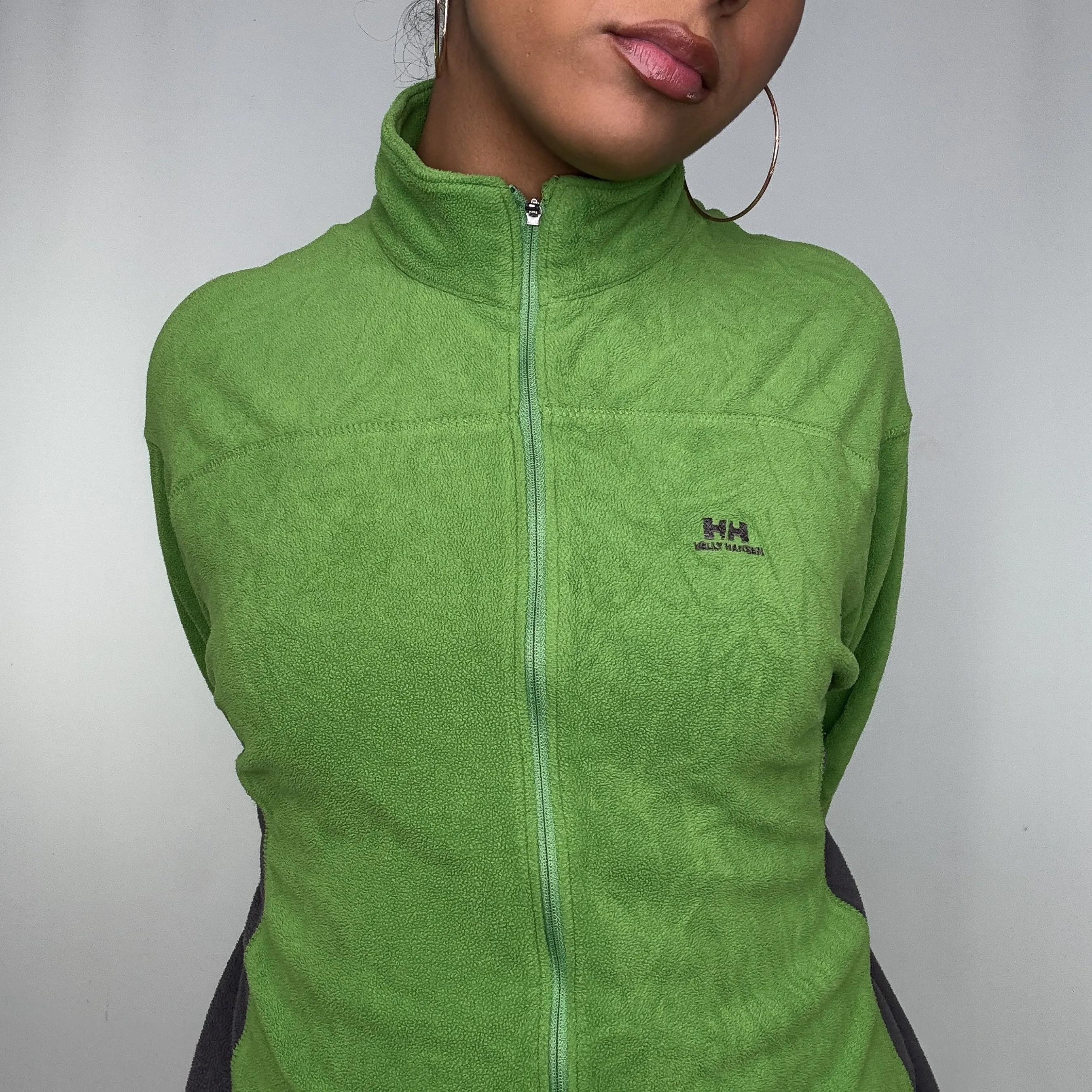 Light Green y2ks Helly Hansen Fleece (L)