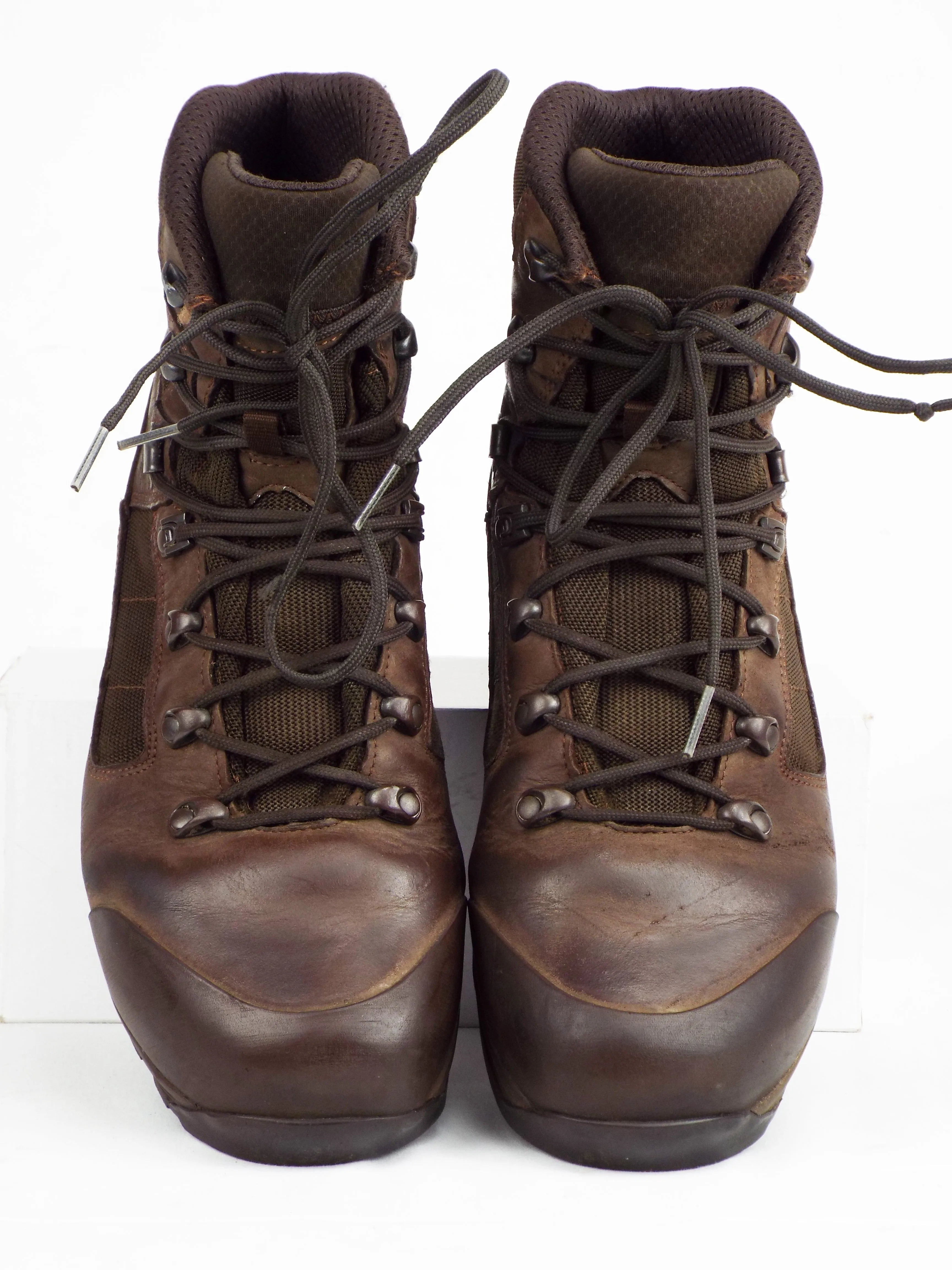 Lowa Elite Evo - Brown Leather Combat Boots w/Cordura - Grade 1