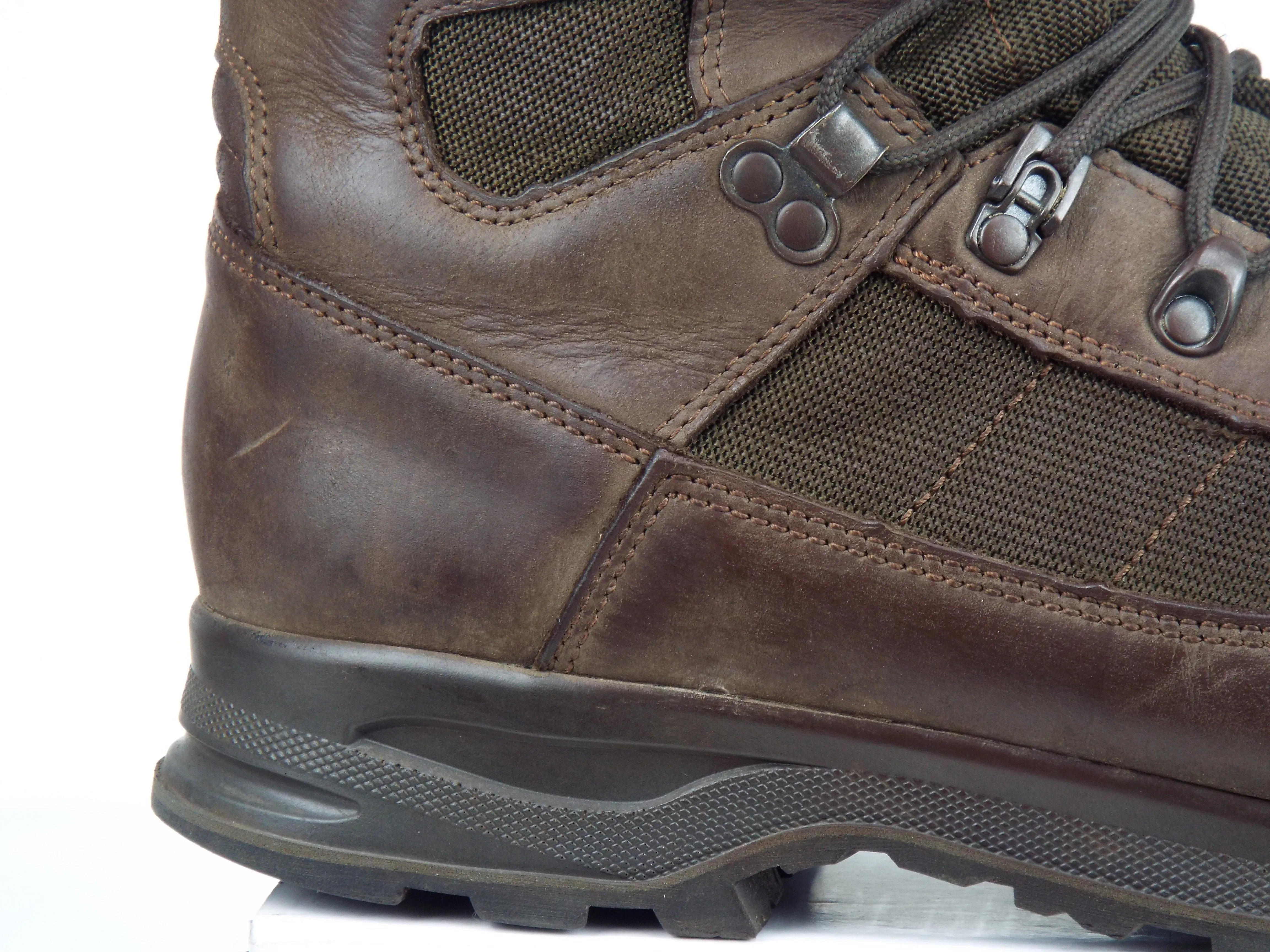 Lowa Elite Evo - Brown Leather Combat Boots w/Cordura - Grade 1