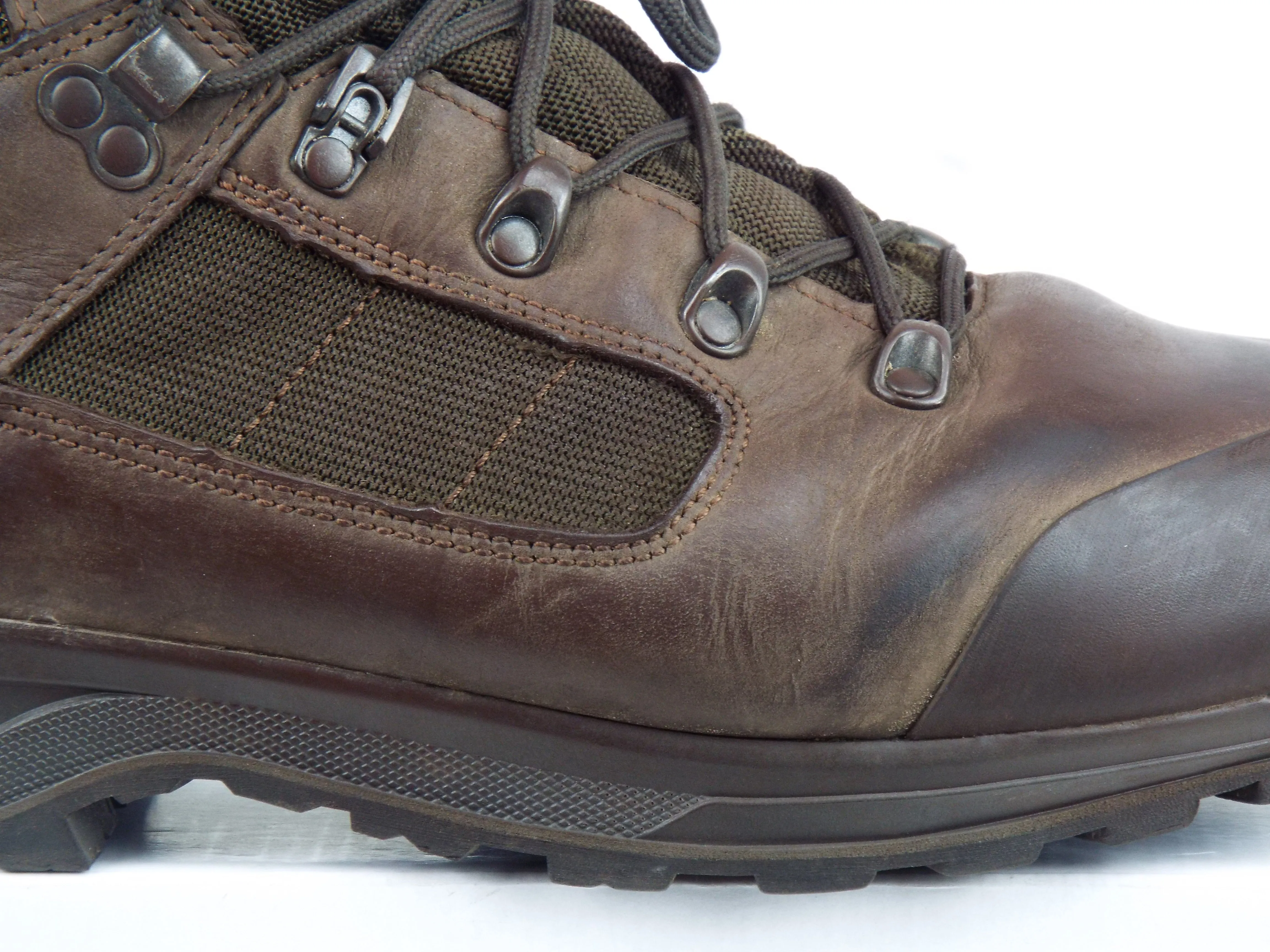 Lowa Elite Evo - Brown Leather Combat Boots w/Cordura - Grade 1