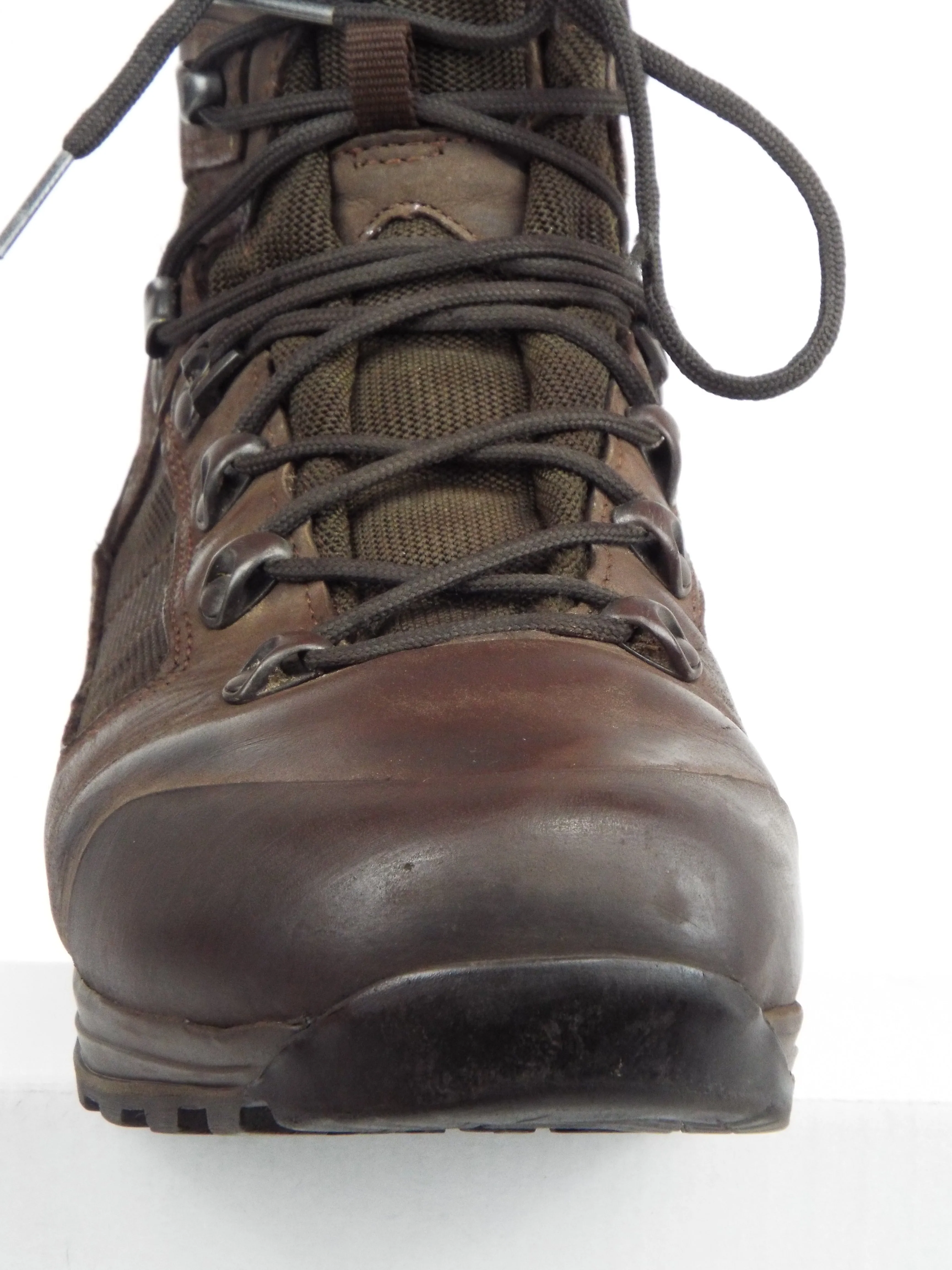 Lowa Elite Evo - Brown Leather Combat Boots w/Cordura - Grade 1