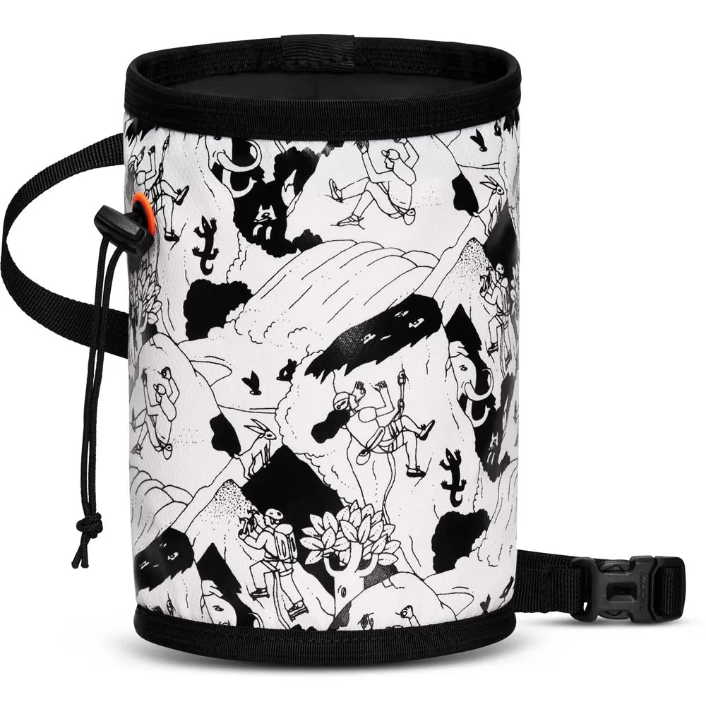 Mammut Gym Print Chalk Bag Climbing Scene Aop | Buy Mammut Gym Print Chalk Bag Climbing Scene Aop here | Outnorth