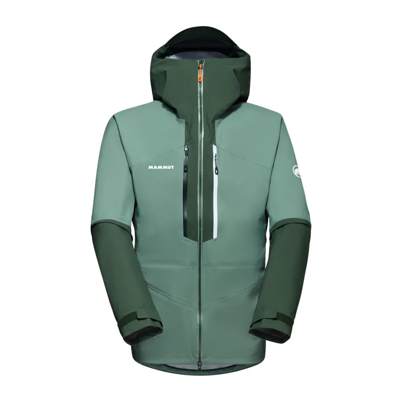 Mammut Mens Taiss HS Hooded Jacket Dark Jade/Woods