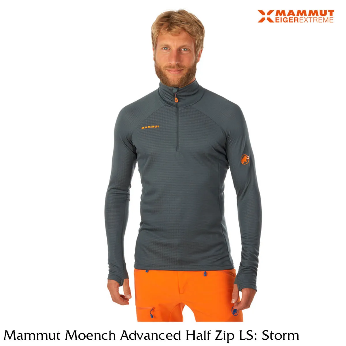 Mammut Moench Advanced Half Zip Longsleeve