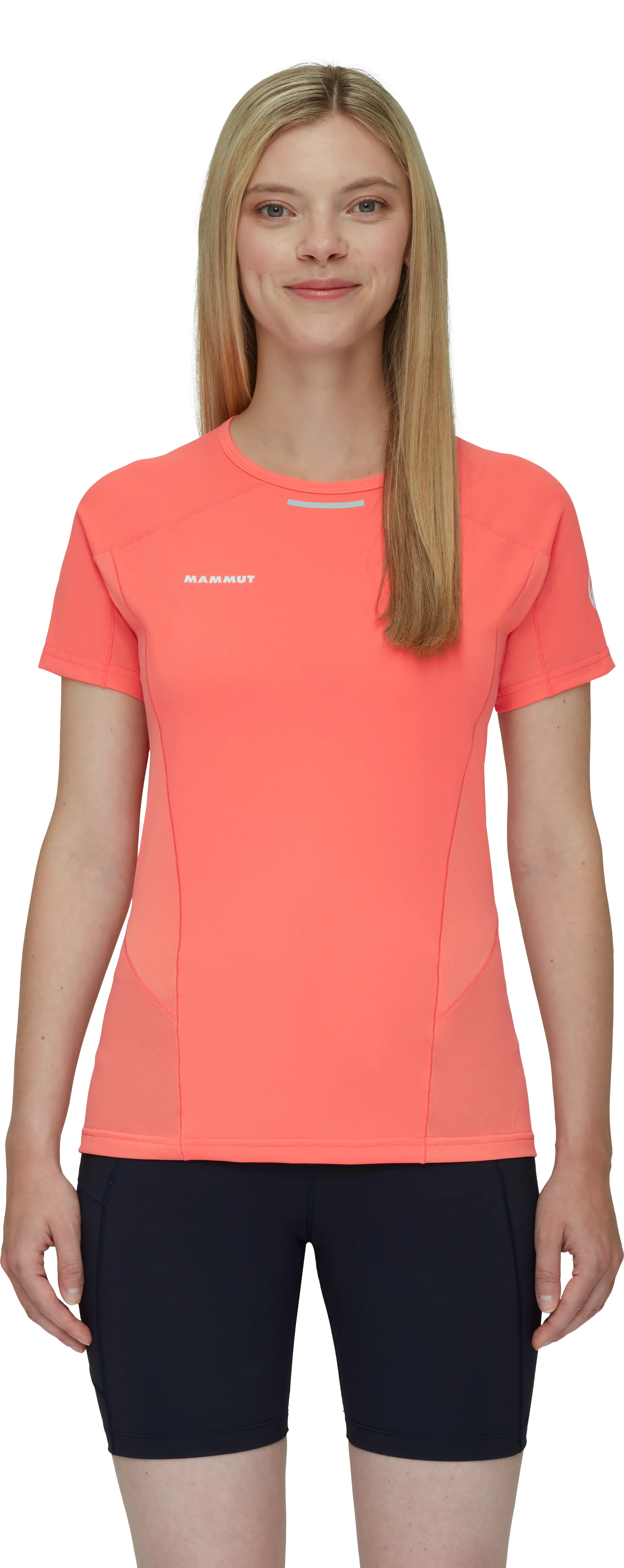 Mammut Women's Aenergy Fl T-Shirt Salmon | Buy Mammut Women's Aenergy Fl T-Shirt Salmon here | Outnorth