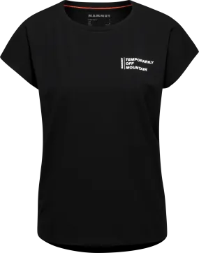 Mammut Women's Mammut Off Mountain T-Shirt Black | Buy Mammut Women's Mammut Off Mountain T-Shirt Black here | Outnort