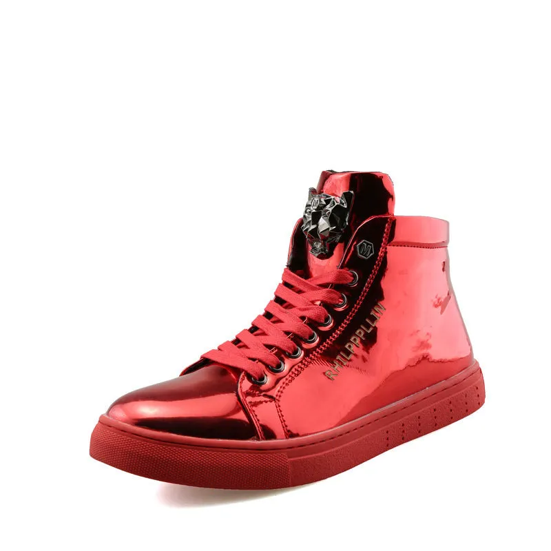 Men's British High-Top Boots