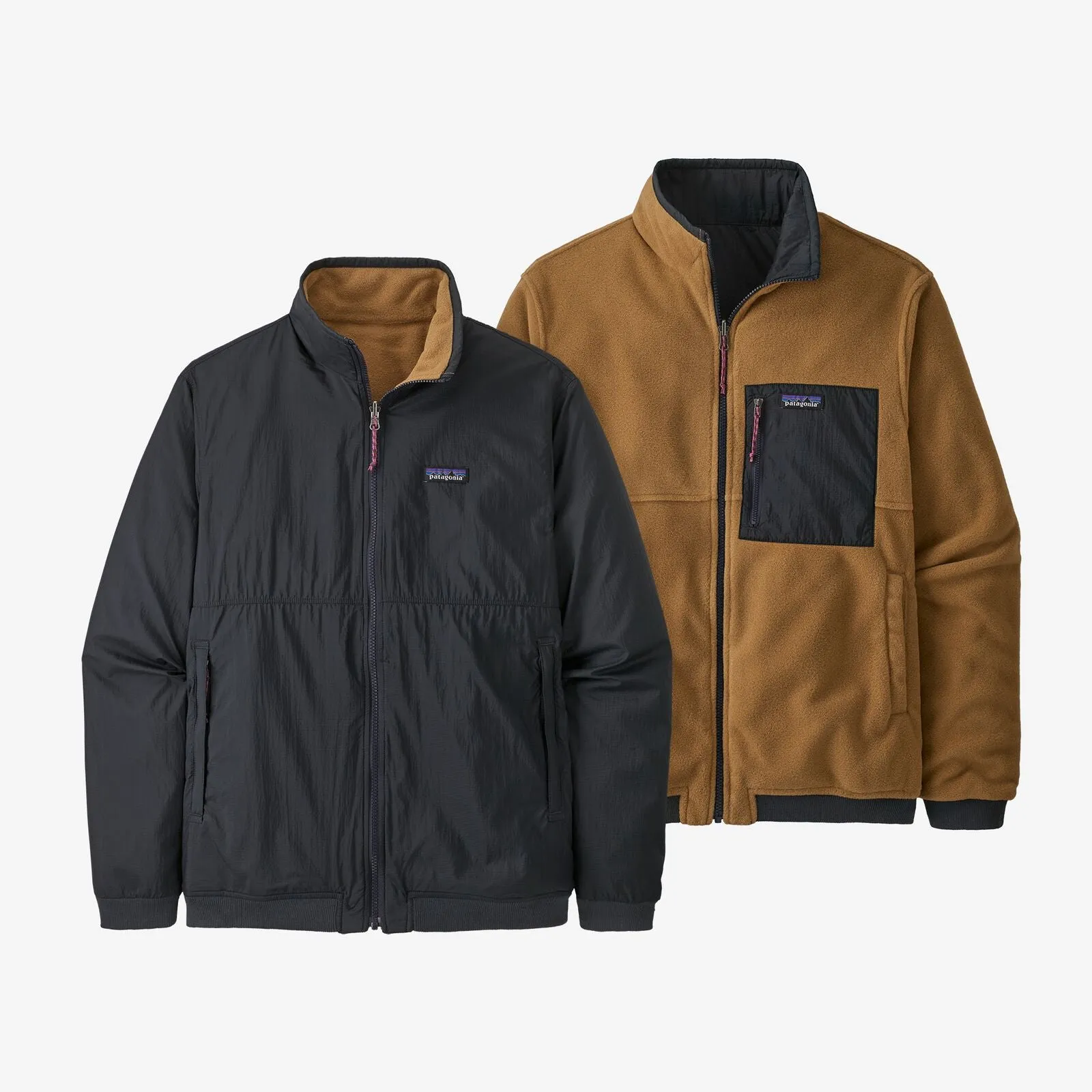 Men's Reversible Shelled Microdini Jacket - Patagonia Two in One Jacket Sale